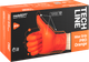 Перчатки сверхпрочные medaSEPT Max Grip Orange pf нитриловые текстурированные Нестерильные без пудры размер L 100 шт Оранжевые (5901738875272) - изображение 1