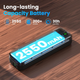 Портативный термопринтер CyberPixel P8 A4, Bluetooth, USB, 203 DPI, аккумулятор 2550 мАч, без чернил, для Android iOS ПК, черный - изображение 7