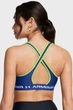 Жіночий синій топ UA Crossback Mid Bra Under Armour XS 1361034-432 - зображення 3