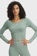 Жіночий м'ятний лонгслів UA Vanish Seamless LS Under Armour M 1379150-348 - зображення 1