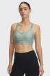Жіночий м'ятний топ UA Infinity Mid 2.0 Bra Under Armour XS D-DD 1384123-348 - зображення 1