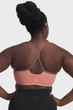 Жіночий рожевий топ UA Halo Bonded Bra Under Armour M 6009068-696 - изображение 4