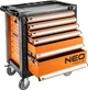 Wózek na narzędzia NEO Tools z 6 wysuwanymi szufladami 770x460x870 mm (5907558422276) - obraz 1