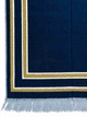 Килимок для намазу Golden Mihrab Sajda 110 × 70 см Синій оксамит - изображение 2
