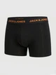 Набор трусов шорты мужской Jack & Jones 196223 S 3 шт Черный (2200005174579) - изображение 4