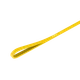 Стрічка опору латексна REBEL Power Band PL-1 Yellow 4-7 kg (RBA-3000-1) - зображення 2