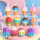 Игрушка антистресс сквиш Мороженое, набор 12 шт, 11x6 см, поролоновая - изображение 9