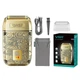 Бритва VGR V 336 Gold / Шейвер аккумуляторная с тройным лезвием / Электробритва 8500 об/мин - изображение 7