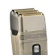 Электробритва шейвер VGR V-335 от USB, с LED дисплеем, Золотистый / Профессиональная бритва с тремя ножевыми блоками - изображение 5