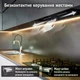 Сенсорна кухонна витяжка Perfelli NUOVA 6JWRB NERO, чорна повновбудована, керування жестами - зображення 3