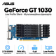 Відеокарта Asus NVIDIA GeForce GT 1030 Low Profile Silent 2GB GDDR5 6008 MHz 1506 MHz Blue (90YV0AT0-M0NA00) - зображення 1