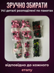 Конструктор Букет розовых роз 789 деталей Botanicals конструктор цветы Bouquet of Roses (10374) - изображение 7