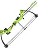 Лук блочний Man Kung CBK1 Bestra Green (25 lbs, 25", для дітей і підлітків, з комплектом) - зображення 1