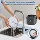 Рисоварка-мультиварка AMZCHEF DFB-P40U1, 4 л, 860 Вт, 7 режимов, таймер, поддержание тепла, черная - Уценка - изображение 7