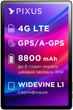 Планшет Pixus Combo LTE 8/256 ГБ Сірий (Combo) - зображення 2