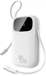 Powerbank Baseus EnerFill FC31 Qpow 3 10000 mAh 45W White (P10082102213-00) - obraz 1