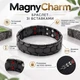Титановый браслет со вставками MagnyCharm, черный, 20 см - изображение 1