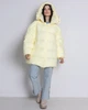 Пуховик oversize Alba ніжно-жовтий - XS - зображення 1