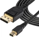 Kabel StarTech DisplayPort - DisplayPort 1.4 2 m Black (DP14MDPMM2MB) - obraz 3