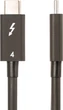Kabel StarTech USB Type-C - USB Type-C Thunderbolt 4 100 W 1 m Black (TBLT4MM1M) - obraz 2