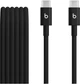 Kabel Apple Beats USB Type-C - USB Type-C 2.0 1.5 m Black (APPMDGA4ZM) - obraz 1