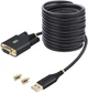 Кабель StarTech USB Type-A - RS-232 3 m Black (1P10FFCN-USB-SERIAL) - зображення 8