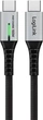 Kabel Logilink USB Type-C - USB Type-C 3.2 Gen2x2 100 W 2 m Black (4052792079913) - obraz 2