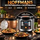 Мультиварка скороварка HOFFMANS 2400W, 14л, 14 программ, сменная чаша, антипригарное покрытие - изображение 1