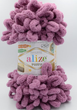 Пряжа для в'язання Alize "Puffy" 98 фрезовий - зображення 2
