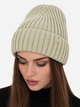 Шапка Malisa Бомбер 15-1275-PM-76 One Size Зелена (ROZ6501064514) - зображення 1
