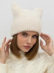 Шапка женская Malisa Шакіра 15-1814-BR-95 One Size Молочная (ROZ6501064515) - изображение 2