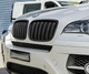 Ноздрі решітка радіатора M-Look чорна матова для BMW X6 E-71 2008-2014 рр. - зображення 5