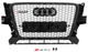 Передня решітка радіатора RSQ-Style чорна для Audi Q5 2008-2012 рр. - зображення 1