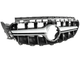 Передняя решетка в дизайне E63 AMG Silver для Avantgarde/AMG-Line/E43/E53 Mercedes E-class coupe C238 2016-2020 гг - изображение 4