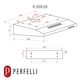 Витяжка плоска Perfelli PL 6124 WH LED - зображення 14