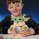 Интерактивная игрушка Грогу Star Wars The Mandalorian and Grogu Snackin’ Grogu 16,5 см Hasbro (G3087) - изображение 8