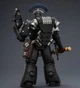 Фігурка warhammer40k JoyToy Raven Guard MKVl Tactical Sergeant with Power Sword, Bolter and Plasma Pistol 1/18 - изображение 2