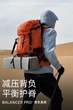 Походный рюкзак CAMEL для мужчин и женщин, рюкзак для треккинга и кемпинга, большой вместимости и многофункционального дизайна, дорожная модель 7S3AC3034A, темно-синий. - изображение 3