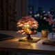 Конструктор Домик на дереве с цветущей сакурою, 2008 деталей, с LED-подсветкой, в японском стиле - изображение 3