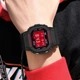 Чоловічий наручний годинник Sanda Lock Red - зображення 3