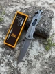 Складной нож Browning 326 с открывашкой и стропарезом антиблик 21 см - изображение 1
