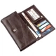 Женский кошелек-визитница ST Leather Коричневый 2968-88035 - изображение 7