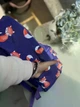 Рюкзак фіолетовий повсякденний яскравий с принтом лисиці 2283 - изображение 3