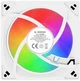 Вентилятор Rampage 7C-120BR Infinite loop ARGB 120 мм Reverse White (7C-120BR) - зображення 5