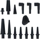 Набор вакуумметра Alloid 20 шт (W-4030B) - изображение 6