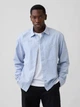 Рубашка хлопковая мужская GAP 893812990 2XL Голубая (1162942079) - изображение 1