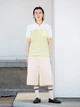 Поло длинное мужское Uniqlo 172988054 XL Желтое (1162936197) - изображение 2