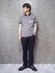 Поло длинное мужское Uniqlo 949992703 XL Серое (1162935482) - изображение 3