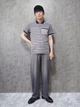 Поло длинное мужское Uniqlo 949992703 XL Серое (1162935482) - изображение 9