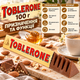 Шоколад молочний Toblerone 100 г швейцарський з медом мигдальною нугою горіхами фігурний плитка солодощі десерт - зображення 4